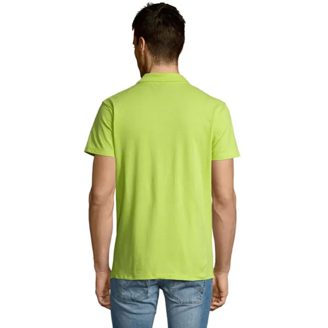 SUMMER II Męskie POLO 170g / Apple Green S11342-AG-L