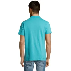 SUMMER II Męskie POLO 170g / Atoll blue S11342-AL-XS
