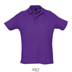 SUMMER II Męskie POLO 170g / Dark purple S11342-DA-L