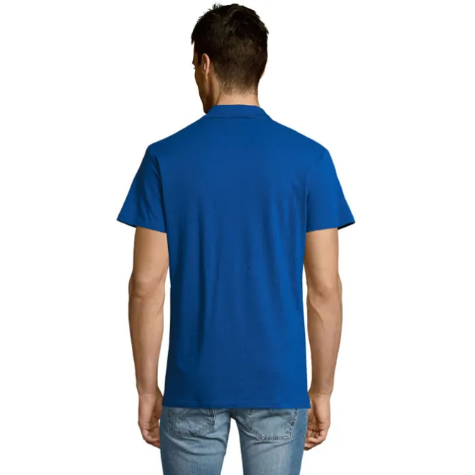 SUMMER II Męskie POLO 170g / Niebieski S11342-RB-M