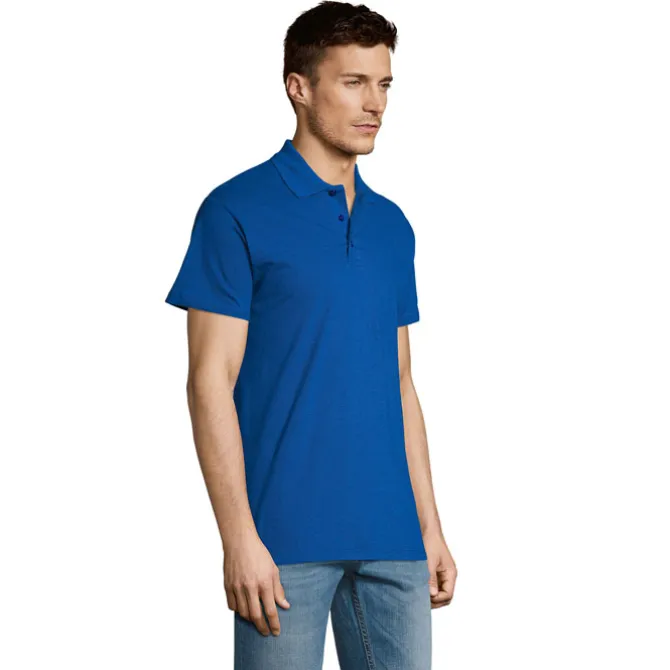 SUMMER II Męskie POLO 170g / Niebieski S11342-RB-M