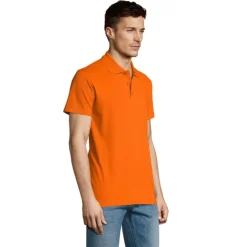 SUMMER II Męskie POLO 170g / Pomarańczowy S11342-OR-XS