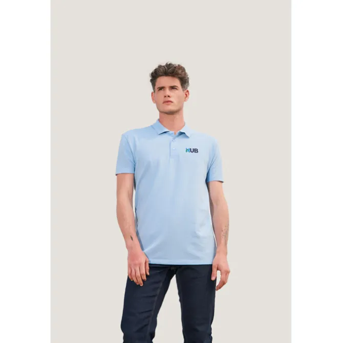 SUMMER II Męskie POLO 170g / Sand S11342-SA-L