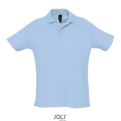 SUMMER II Męskie POLO 170g / Sky blue S11342-SP-L