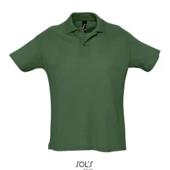 SUMMER II Męskie POLO 170g / Zielony golf S11342-GG-S