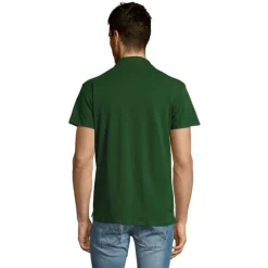 SUMMER II Męskie POLO 170g / Zielony golf S11342-GG-S