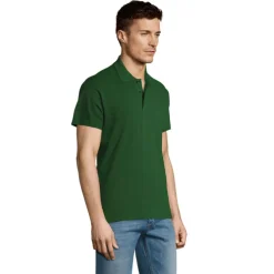 SUMMER II Męskie POLO 170g / Zielony golf S11342-GG-L