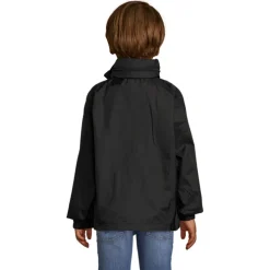 SURF KIDS WINDBREAKER 210g / Czarny / Czarny opal S32300-BK-5XL
