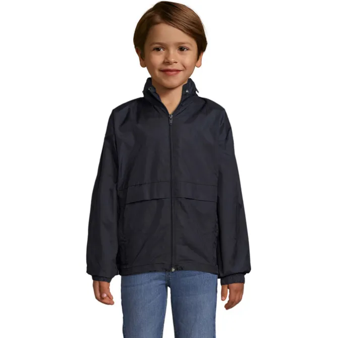 SURF KIDS WINDBREAKER 210g / Granatowy S32300-NY-XXL