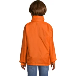 SURF KIDS WINDBREAKER 210g / Pomaranczowy S32300-OR-XXL