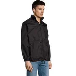 SURF UNI kurtka wiatrówka / Czarny / Czarny opal S32000-BK-XL