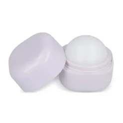 Sześcienny balsam do ust z recyklingu ABS / Biały LT90484-N0001