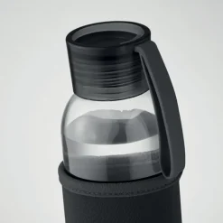 Szklana butelka 500 ml / Czarny MO2089-03