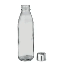 Szklana butelka  650 ml / Przezroczysty szary MO9800-27