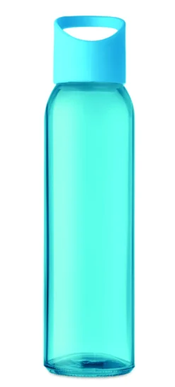 Szklana butelka 500ml / Turkusowy MO9746-12
