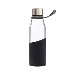 Szklana butelka 550 ml VINGA Lean / Czarny VG066-03