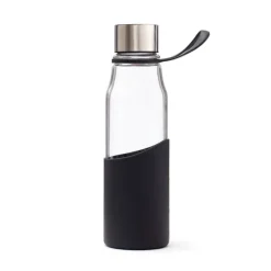 Szklana butelka 550 ml VINGA Lean / Czarny VG066-03
