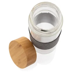 Szklana butelka 750 ml w pokrowcu / Neutralny P436.770