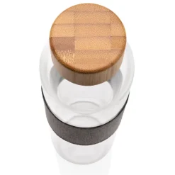 Szklana butelka 750 ml w pokrowcu / Neutralny P436.770