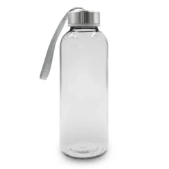 Szklana butelka 420 ml w pokrowcu | Bob / żółty V0462-08
