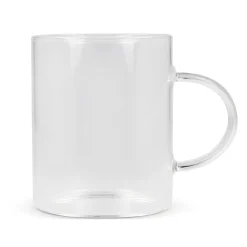 Szklanka do kawy z uchwytem Vardez 180 ml / Transparentny LT50571-N0004