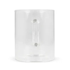 Szklanka do kawy z uchwytem Vardez 180 ml / Transparentny LT50571-N0004