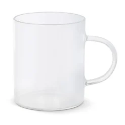 Szklanka do kawy z uchwytem Vardez 180 ml / Transparentny LT50571-N0004