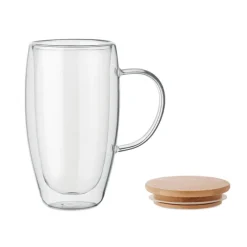 Szklany podwójnych  450 ml / Przezroczysty MO2673-22
