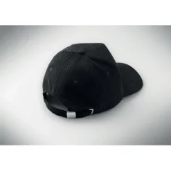 Sztruksowa czapka z daszkiem / Czarny MO2879-03