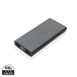 Szybki power bank 10000 mAh / Czarny P322.241