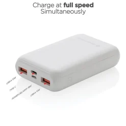 Szybki power bank 10000 mAh Urban Vitamin / Biały P322.703