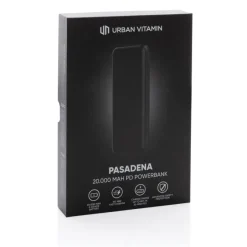 Szybki power bank 20000 mAh Urban Vitamin / Czarny P322.751