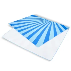 Szybkoschnący ręcznik plażowy R-PET 100×180 cm, sublimacja / Czerwony LT97215-N0021