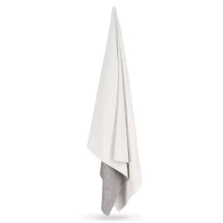Szybkoschnący ręcznik R-PET 70 x 140 cm sublimacja / Biały / szary LT95004-N0161