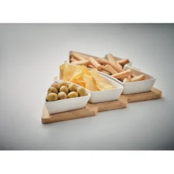 Taca w kształcie choinki / Biały CX1502-06