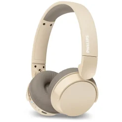 TAH3209 |Słuchawki nauszne Bluetooth Philips z 25-godzinnym czasem odtwarzania / Beżowy LT42250-N0055