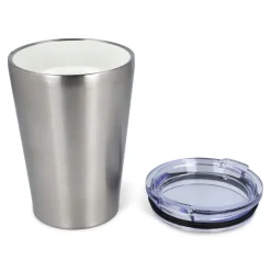 T-ceramic kubek termiczny Murray z pokrywką 300ml / Srebrny LT98725-N0005