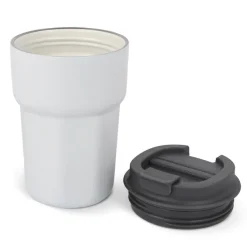 T-ceramic Kubek termiczny z pokrywką Zambezi 350ml / Biały LT98728-N0001