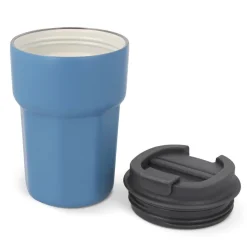 T-ceramic Kubek termiczny z pokrywką Zambezi 350ml / Niebieski LT98728-N0011