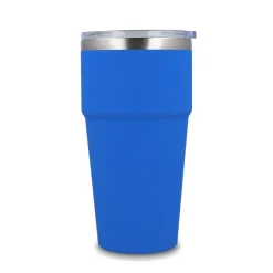 T-ceramiczny kubek do samochodu o miękkim dotyku 500ml / Czerwony LT98729-N0021