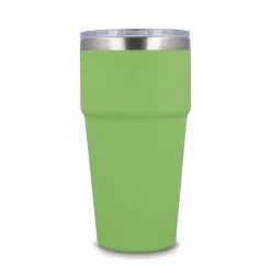 T-ceramiczny kubek do samochodu o miękkim dotyku 500ml / Jasnozielony LT98729-N0032