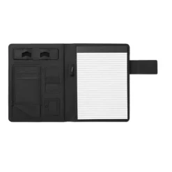 Teczka A5 z powerbankiem / Czarny MO9231-03