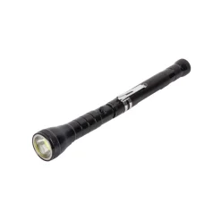 Teleskopowa latarka COB | Scout / Czarny V9753-03