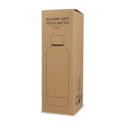 Termiczna butelka Alchemy miękki w dotyku 500ml / Czarny LT98828-N0002