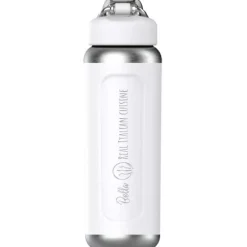 Termoizolowany bidon na wodę Stanley Classic Wellspring 710 ml wykonany z recyklingowanej stali nierdzewnej / Biały 10098001