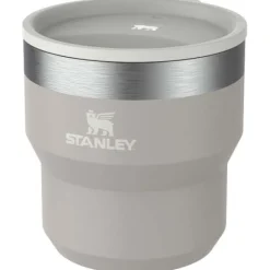 Termoizolowany kubek kempingowy Stanley Stay Hot 295 ml ze stali nierdzewnej, umożliwiający wkładanie kubków jeden w drugi / Szary 10097382