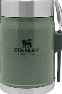 Termos obiadowy ze sztućcem CLASSIC - 0,4 L HAMMERTONE GREEN / Stanley / Hammertone Green 1009382004
