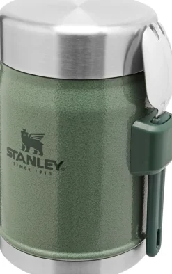 Termos obiadowy ze sztućcem CLASSIC - 0,4 L HAMMERTONE GREEN / Stanley / Hammertone Green 1009382004