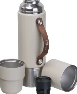 Termos stalowy z recyklingu LE BOURGET MoLu 1000 ml / Beżowy 535213