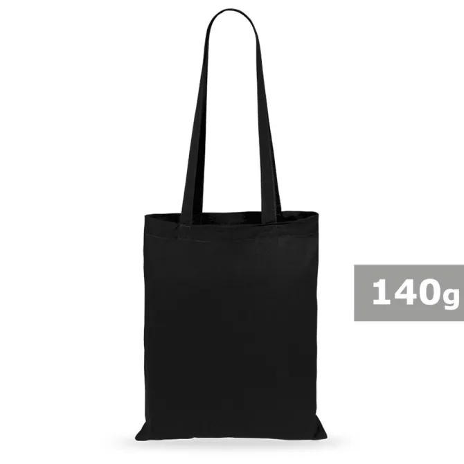 Torba bawełniana na zakupy / Czarny V6889-03